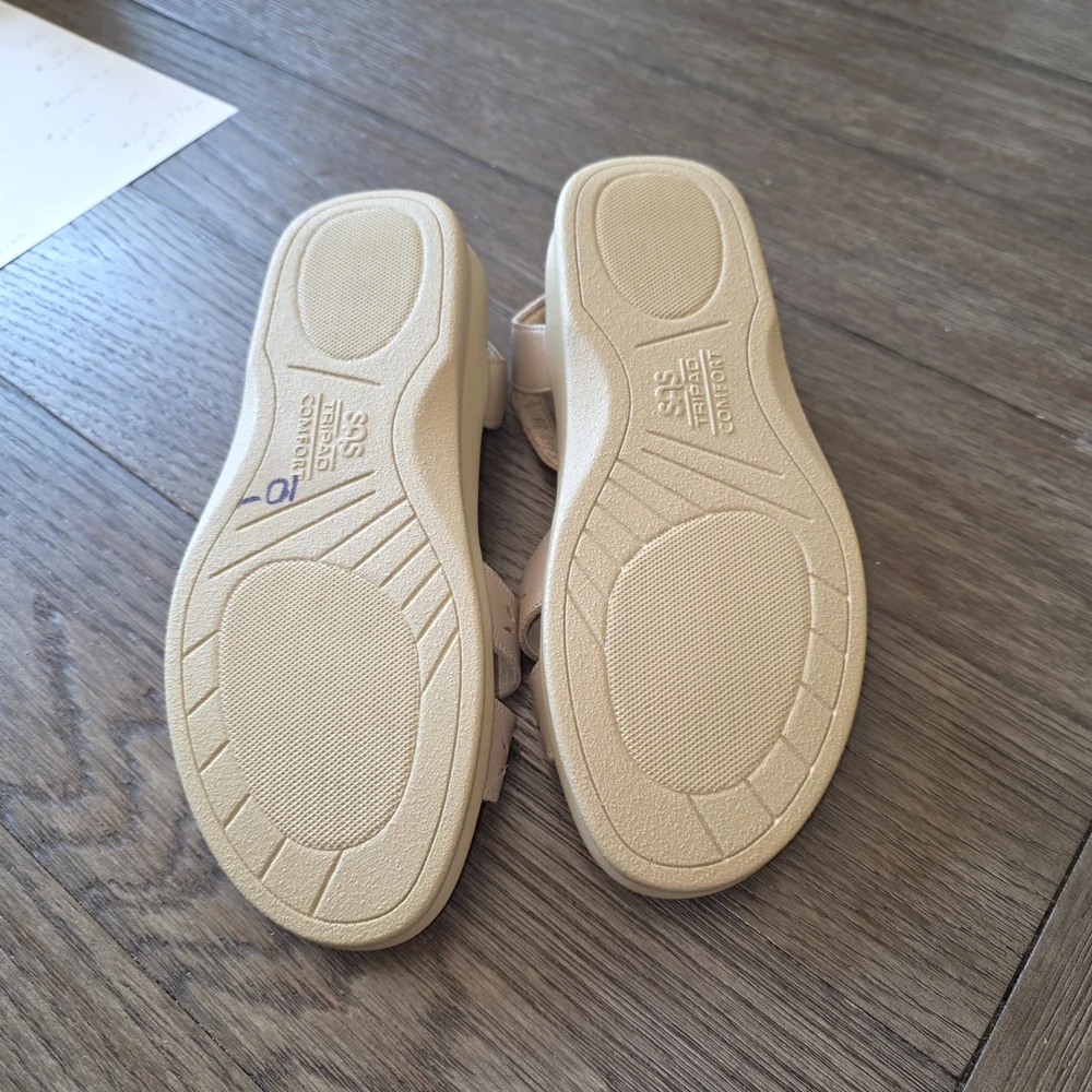 SAS Duo Quarter Strap Sandals - Warm Stone - Size 7.5 M - Picture 7 of 7